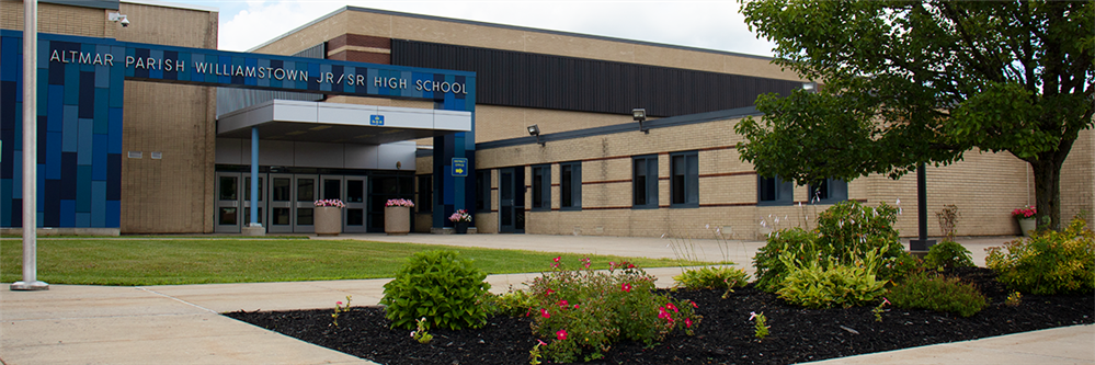 Exterior of APW JrSr High School