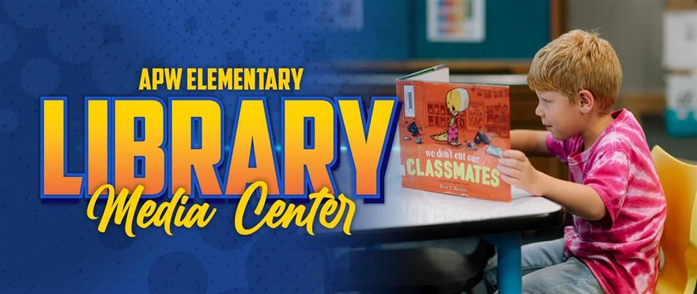 APW Elementary Library Media Center Graphic