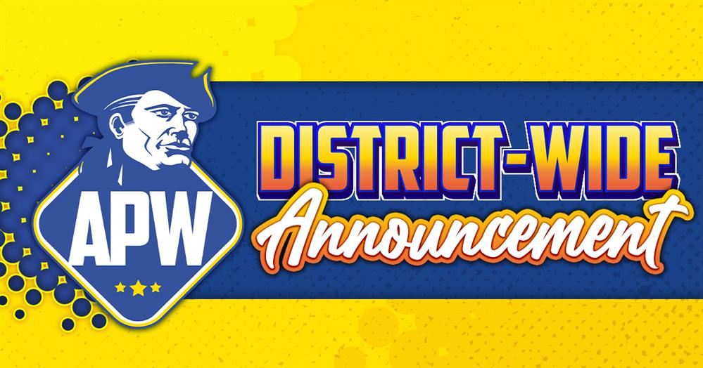 District Wide News Graphic